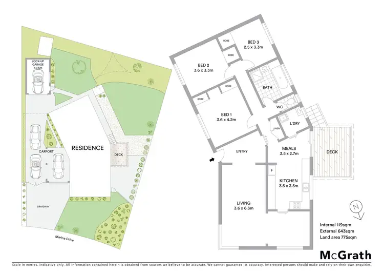 Floorplan of Homely house listing, 29 Marina Drive, Mount Clear VIC 3350