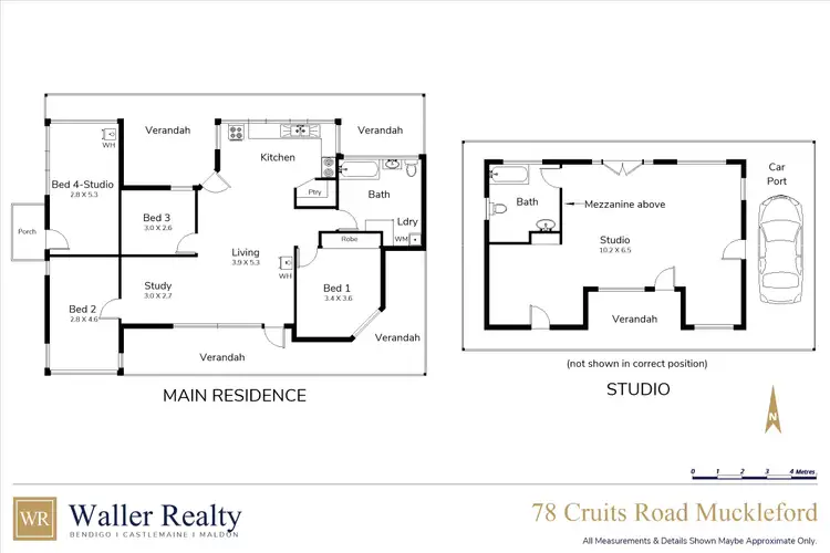 Floorplan of Homely house listing, 78 Cruits Lane, Muckleford VIC 3451
