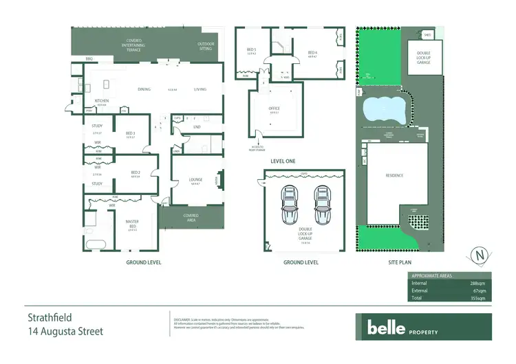 Floorplan of Homely house listing, 14 Augusta Street, Strathfield NSW 2135
