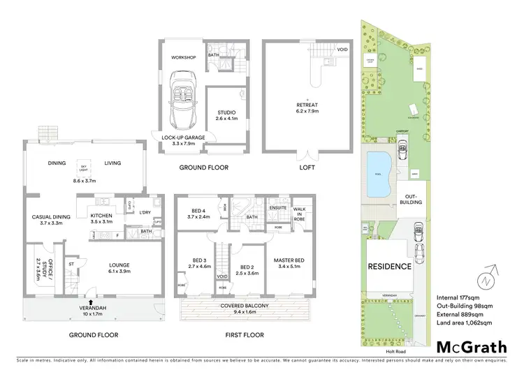 Floorplan of Homely house listing, 147 Holt Road, Taren Point NSW 2229