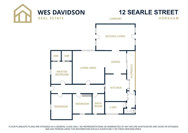 Floorplan of Homely house listing, 12 Searle Street, Horsham VIC 3400