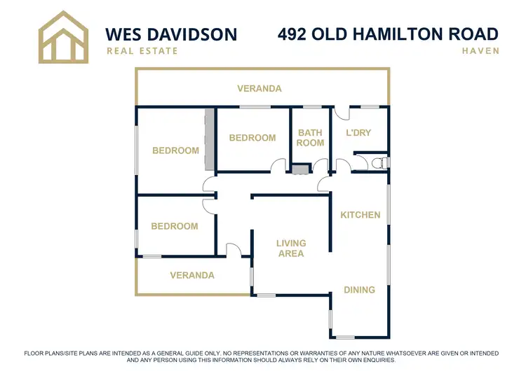 Floorplan of Homely house listing, 492 Old Hamilton Road, Haven VIC 3401
