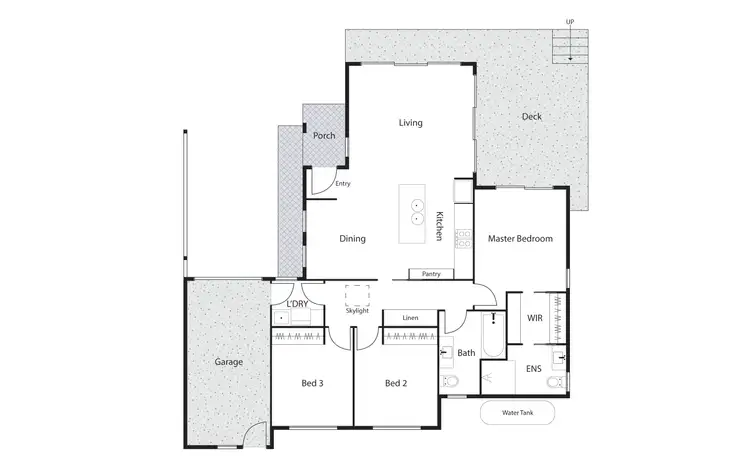 Floorplan of Homely house listing, 25B Port Arthur Street, Lyons ACT 2606