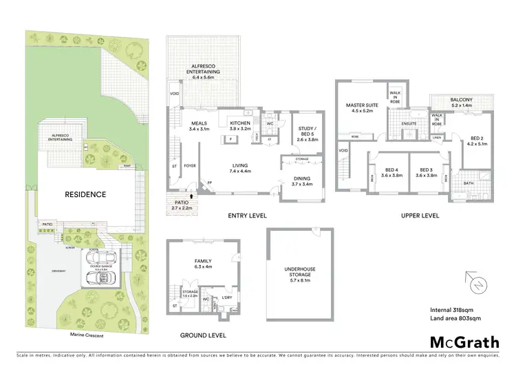Floorplan of Homely house listing, 10 Marine Crescent, Hornsby Heights NSW 2077