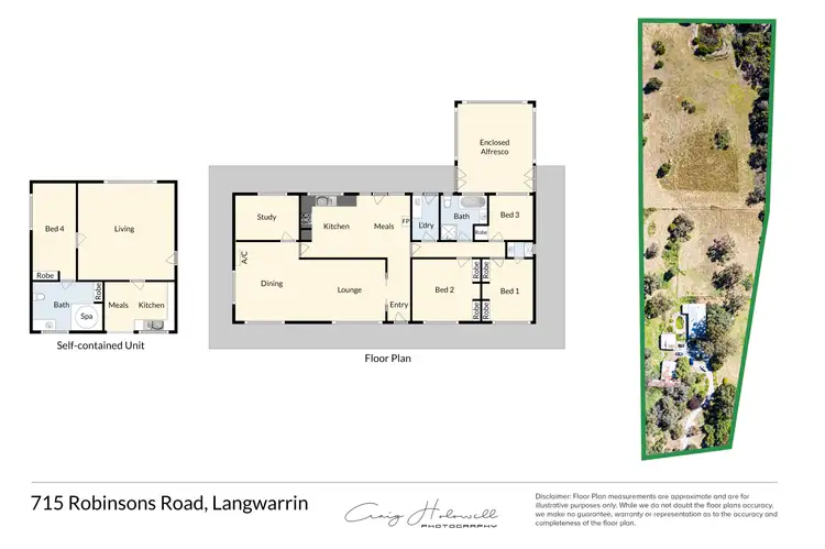 Floorplan of Homely house listing, 715 Robinsons Road, Langwarrin VIC 3910