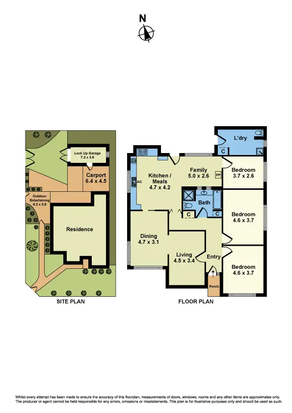 Floorplan of Homely house listing, 108 Phoenix Street, Sunshine North VIC 3020
