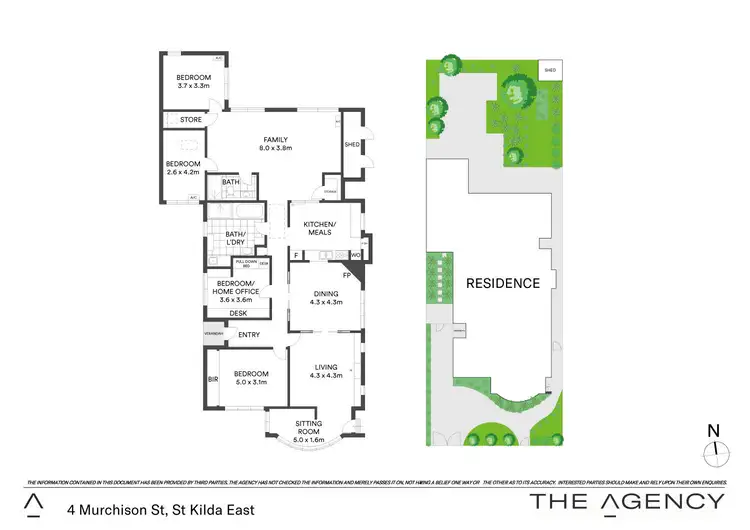 Floorplan of Homely house listing, 4 Murchison Street, St Kilda East VIC 3183
