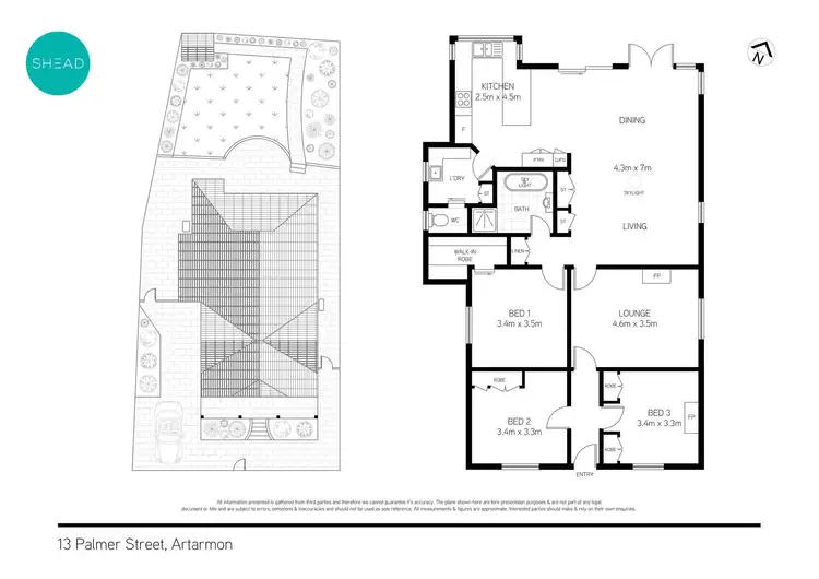 Floorplan of Homely house listing, 13 Palmer Street, Artarmon NSW 2064