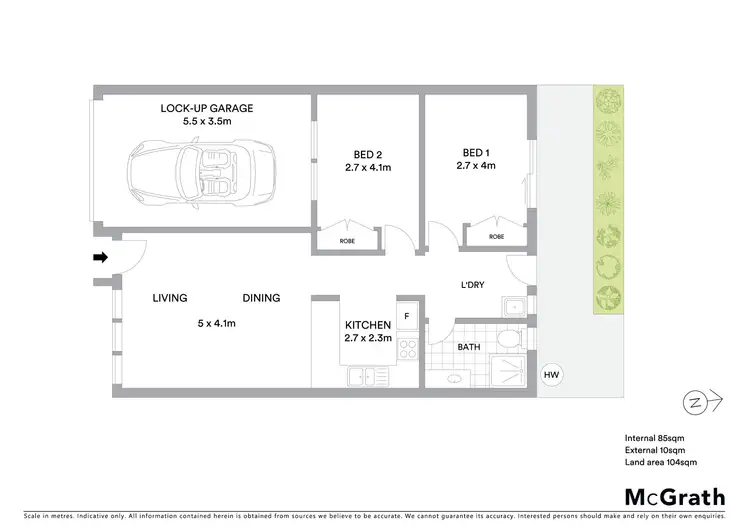 Floorplan of Homely unit listing, 3/12 Market Street, West Footscray VIC 3012