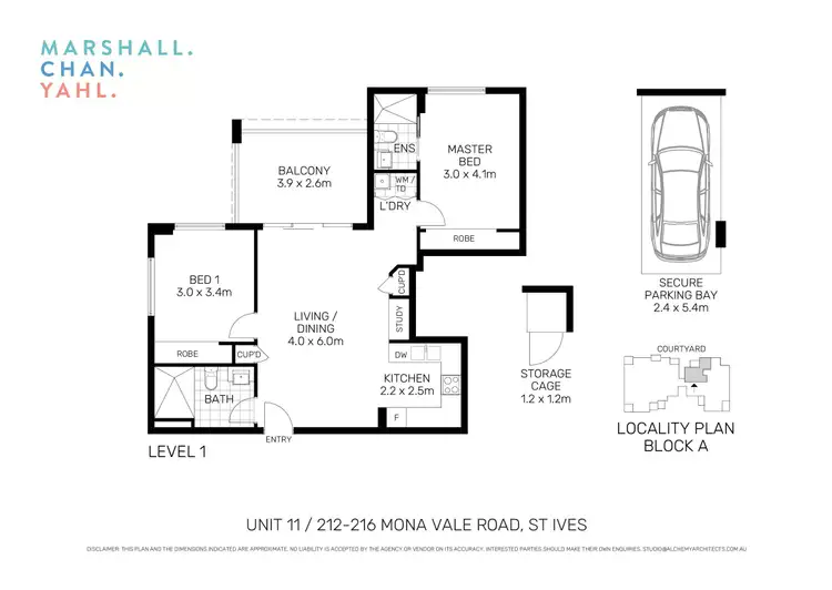 Floorplan of Homely apartment listing, 11/212-216 Mona Vale Road, St Ives NSW 2075