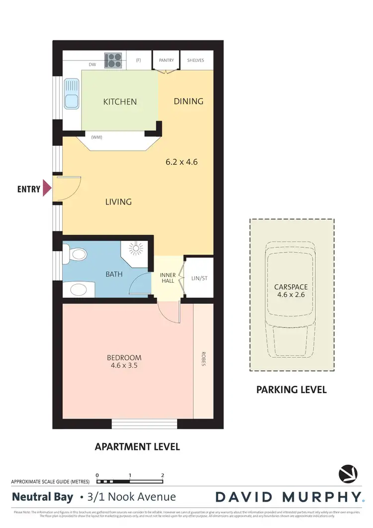 Floorplan of Homely apartment listing, 3/1 Nook Avenue, Neutral Bay NSW 2089