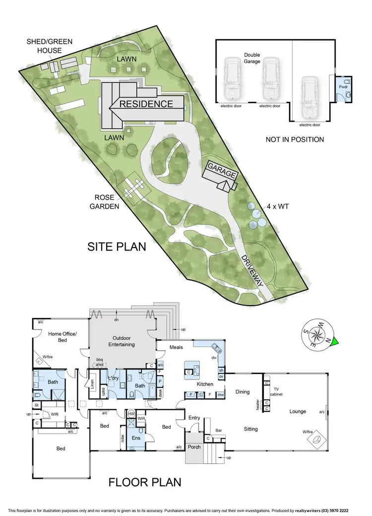 Floorplan of Homely house listing, 34 Leggatt Crescent, Mount Martha VIC 3934