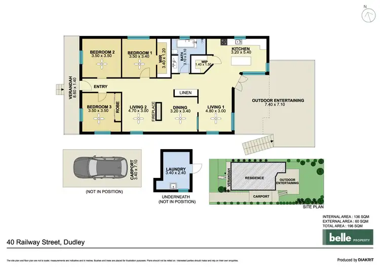 Floorplan of Homely house listing, 40 Railway Street, Dudley NSW 2290