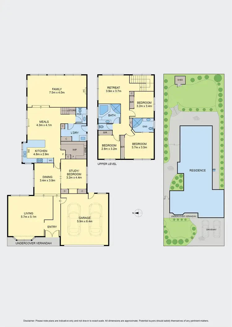 Floorplan of Homely house listing, 6 Deakin Street, Essendon VIC 3040