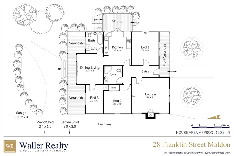 Floorplan of Homely house listing, 28 Franklin Street, Maldon VIC 3463