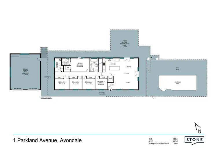 Floorplan of Homely rural property listing, 1 Parkland Avenue, Avondale NSW 2530