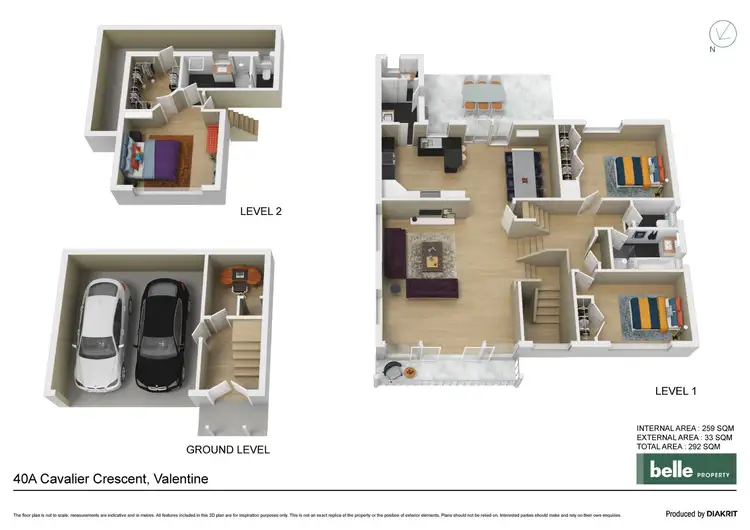 Floorplan of Homely house listing, 40A Cavalier Crescent, Valentine NSW 2280