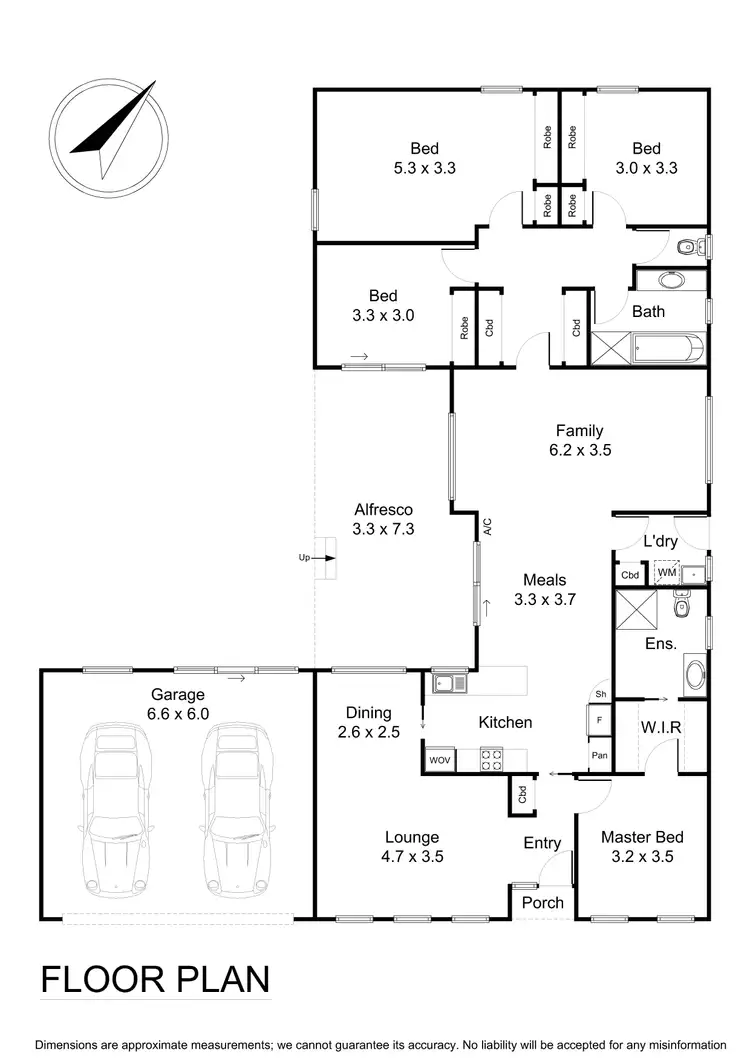 Floorplan of Homely house listing, 23 Freshfield Avenue, Wantirna VIC 3152