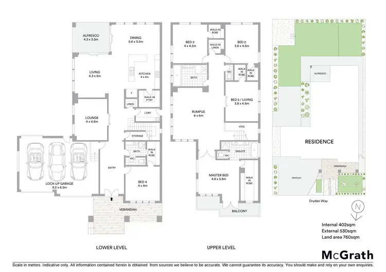 Floorplan of Homely house listing, 17 Dryden Way, Highton VIC 3216