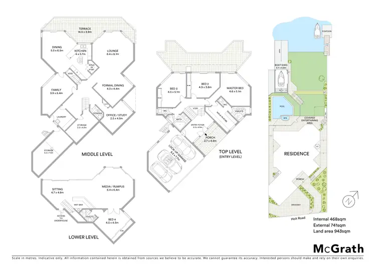 Floorplan of Homely house listing, 25 Holt Road, Taren Point NSW 2229