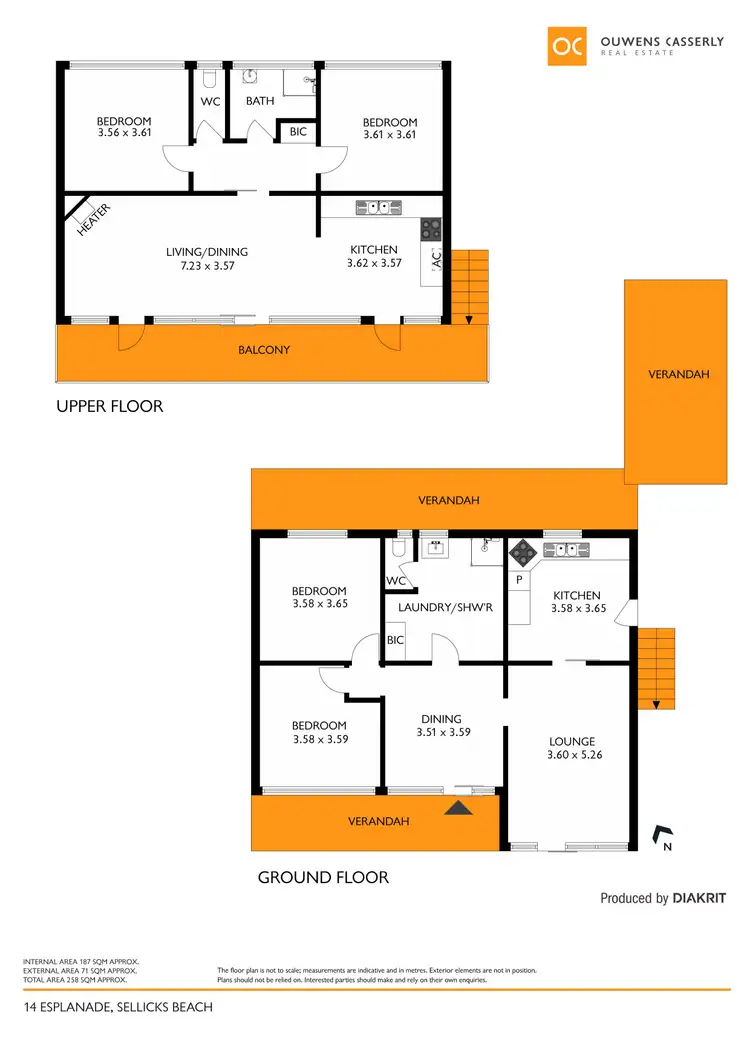 Floorplan of Homely house listing, 14 Esplanade, Sellicks Beach SA 5174