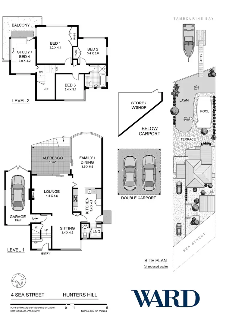 Floorplan of Homely house listing, 4 Sea Street, Hunters Hill NSW 2110