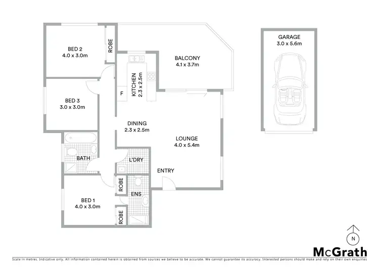 Floorplan of Homely unit listing, 19/105 Stapleton Street, Pendle Hill NSW 2145