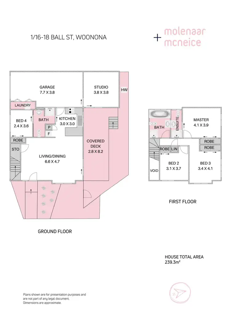 Floorplan of Homely townhouse listing, 1/16 Ball Street, Woonona NSW 2517