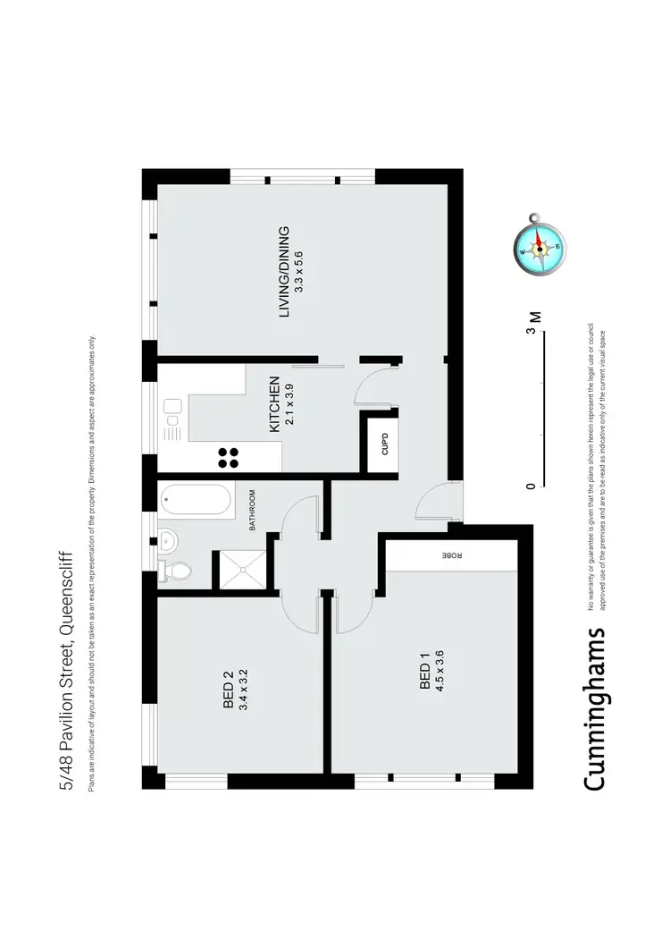 Floorplan of Homely apartment listing, 5/48 Pavilion Street, Queenscliff NSW 2096