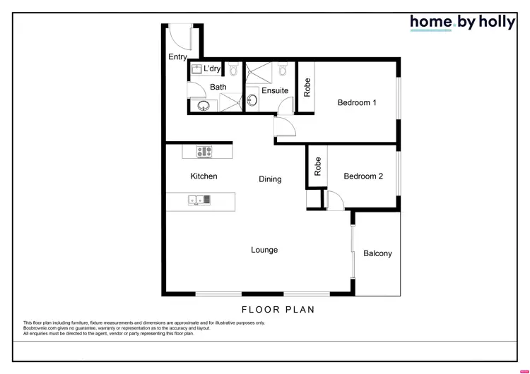 Floorplan of Homely apartment listing, Address available on request