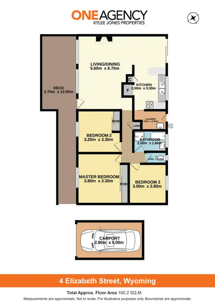 Floorplan of Homely house listing, 4 Elizabeth Street, Wyoming NSW 2250