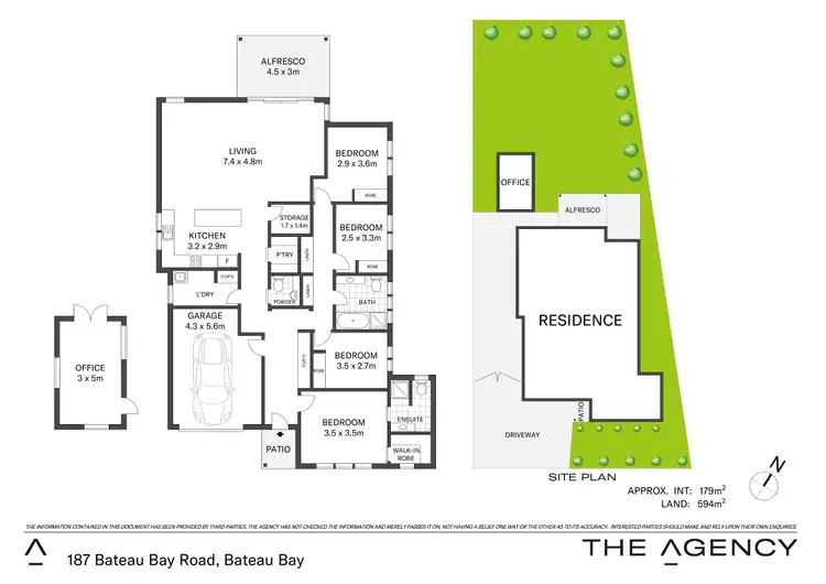Floorplan of Homely house listing, 187 Bateau Bay Road, Bateau Bay NSW 2261
