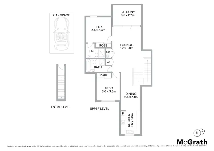 Floorplan of Homely unit listing, 35/35 Darcy Road, Westmead NSW 2145