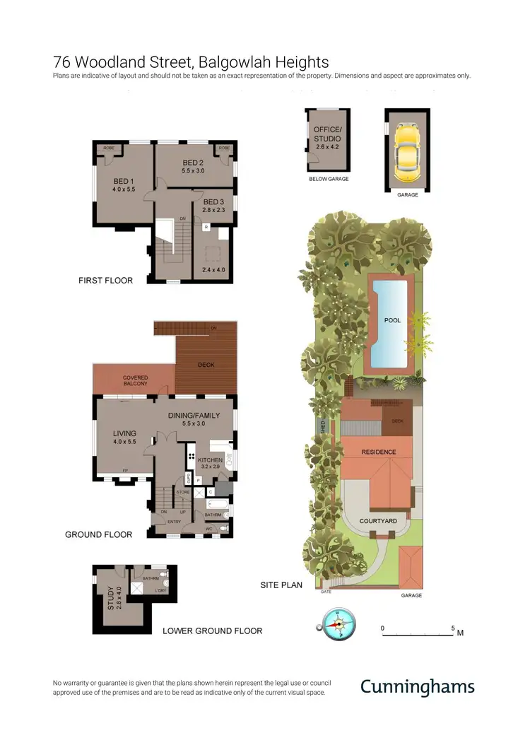 Floorplan of Homely house listing, 76 Woodland Street, Balgowlah Heights NSW 2093
