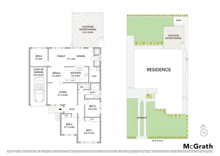 Floorplan of Homely house listing, 58 Sixth Avenue, Toukley NSW 2263