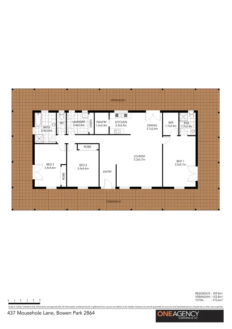 Floorplan of Homely rural property listing, 437 Mousehole Lane, Orange NSW 2800