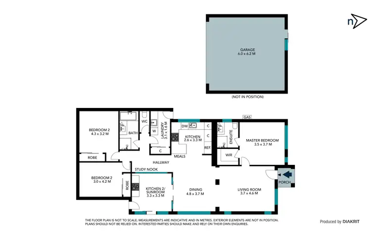 Floorplan of Homely house listing, 8 Broxburn Walk, Epping VIC 3076