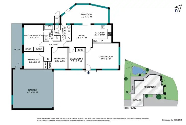 Floorplan of Homely house listing, 8 The Mears, Epping VIC 3076