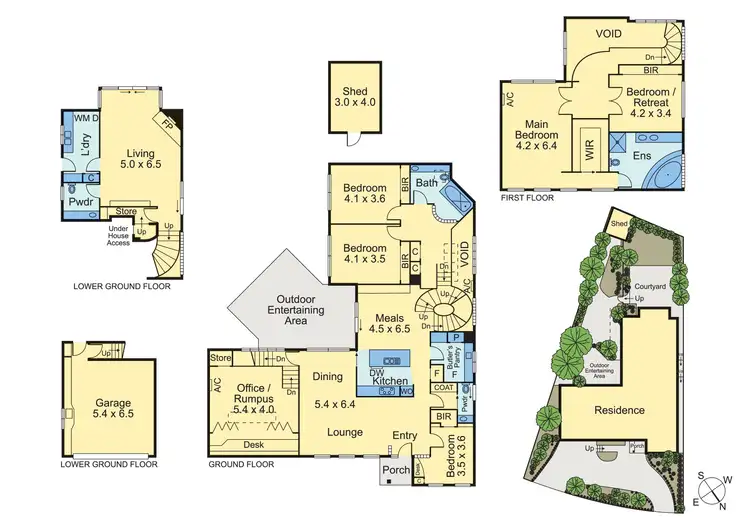 Floorplan of Homely house listing, 1 Gardiner Court, Mill Park VIC 3082