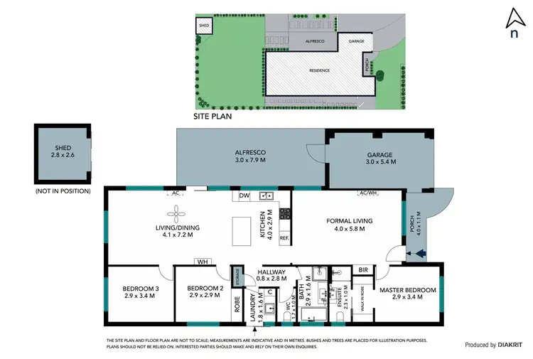 Floorplan of Homely house listing, 11 Gibbons Drive, Epping VIC 3076