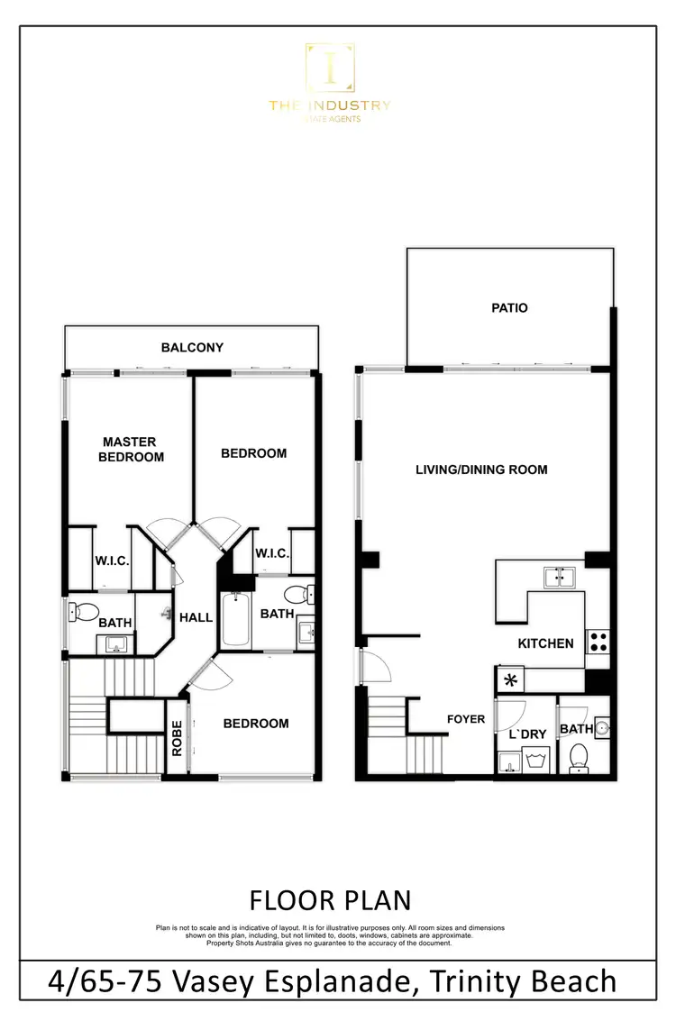 Floorplan of Homely apartment listing, 4/65-75 Vasey Esplanade, Trinity Beach QLD 4879