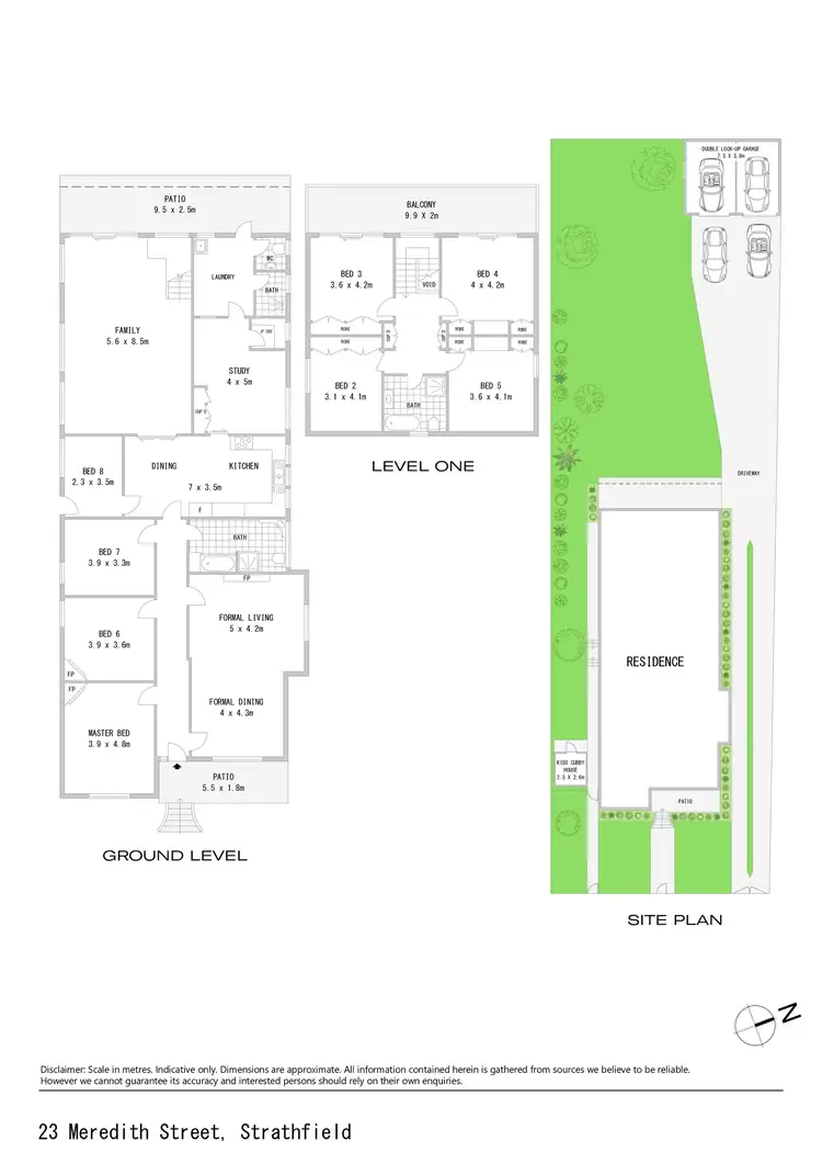 Floorplan of Homely house listing, 23 Meredith Street, Strathfield NSW 2135
