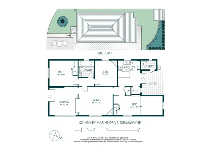 Floorplan of Homely house listing, 131 Henley Marine Drive, Drummoyne NSW 2047