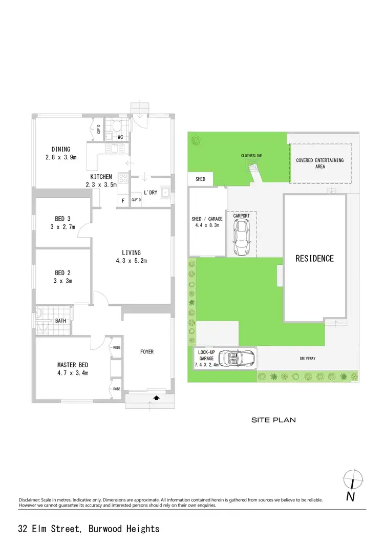 Floorplan of Homely house listing, 32 Elm Street, Burwood Heights NSW 2136