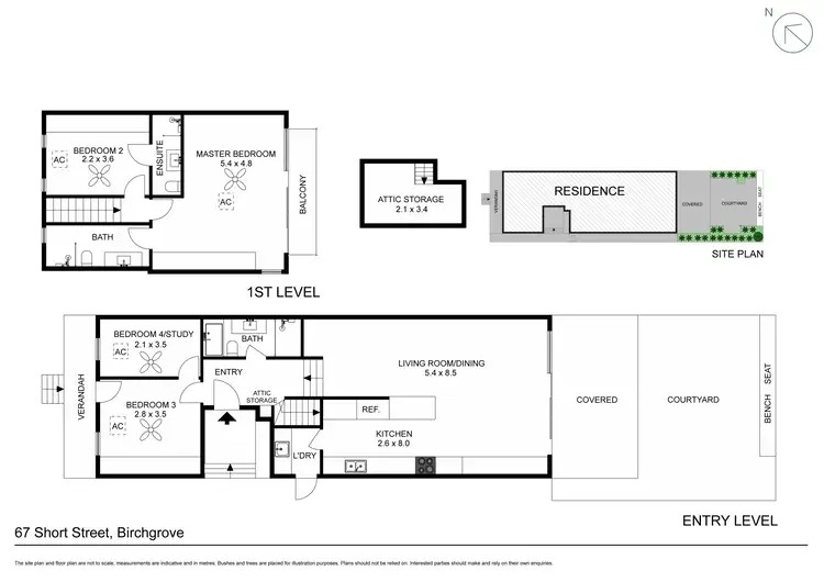 Floorplan of Homely house listing, 67 Short Street, Birchgrove NSW 2041