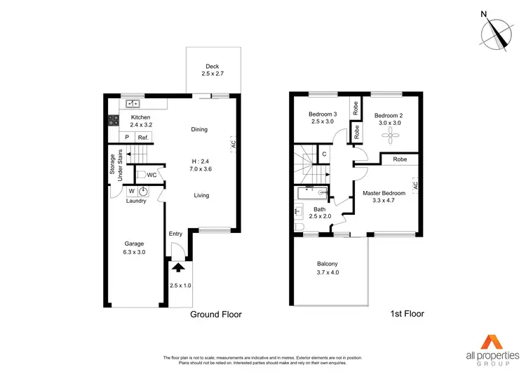Floorplan of Homely house listing, 5/112 Overland Drive, Edens Landing QLD 4207