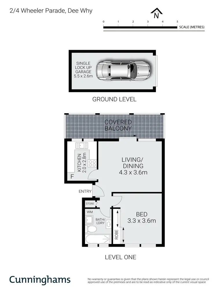 Floorplan of Homely apartment listing, 2/4 Wheeler Parade, Dee Why NSW 2099