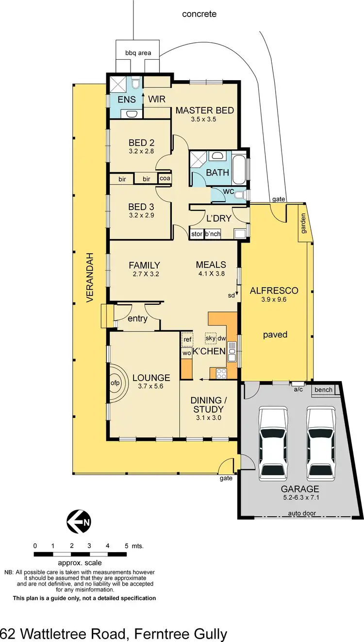 Floorplan of Homely house listing, 62 Wattletree Road, Ferntree Gully VIC 3156