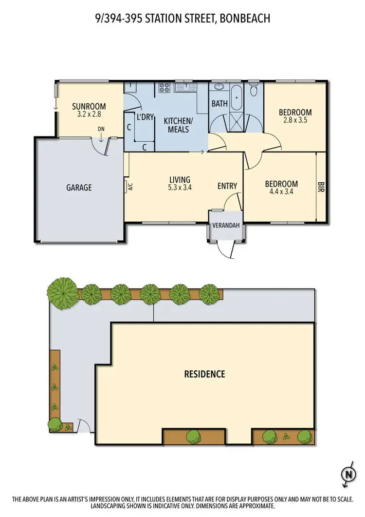 Floorplan of Homely unit listing, 9/394-395 Station Street, Bonbeach VIC 3196