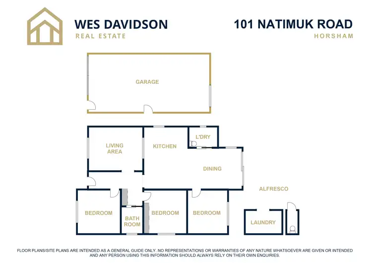 Floorplan of Homely house listing, 101 Natimuk Road, Horsham VIC 3400